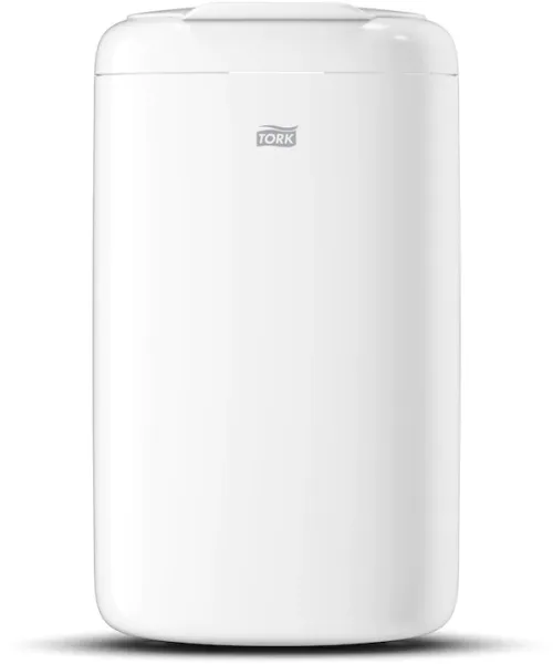 Tork avfallsbehållare B3, i vit plast, 5 L