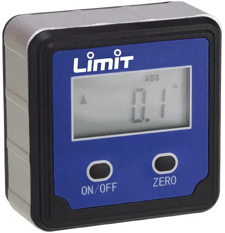 Limit vinkel och gradmätare digital